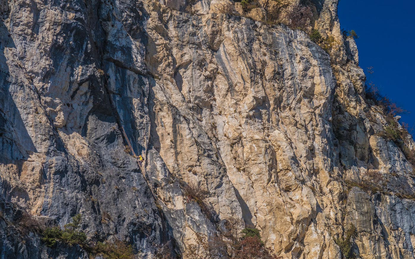 via ferrata dell'amicizia