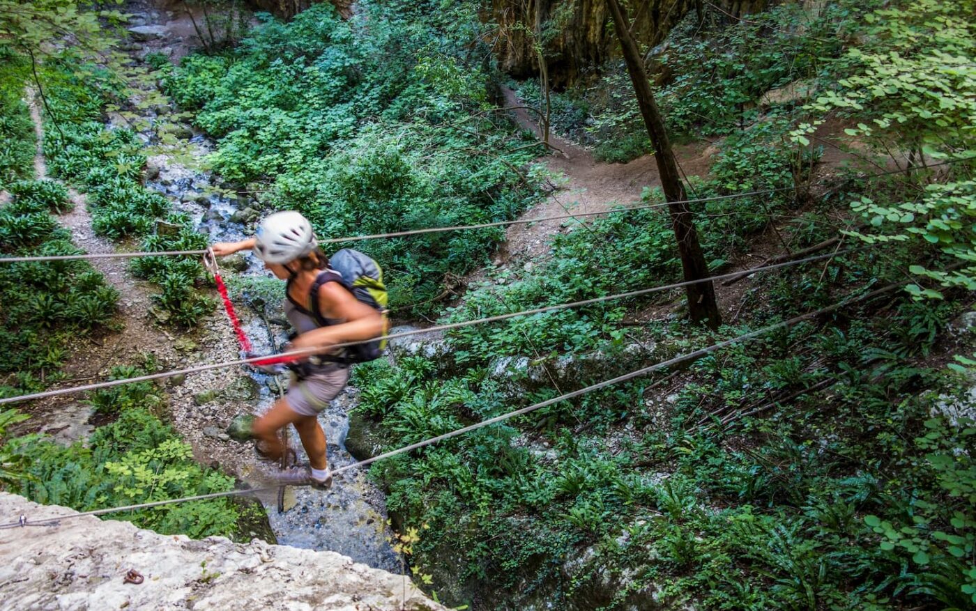 Via Ferrata Rio Salagoni con Ponte Tibetano